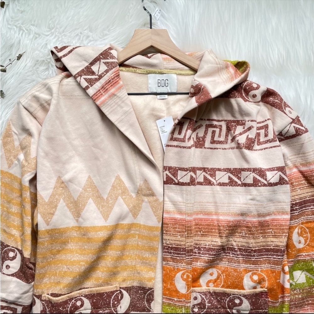 BDG Urban Outfitters Delaney Hooded Cardigan S NWT - Picture 11 of 13